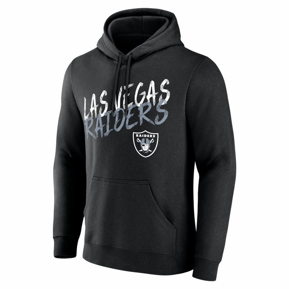Las Vegas Raiders Hustle Personalized Name & Number Hoodie - Black Hoodies