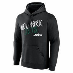 New York Jets Hustle Personalized Name & Number Hoodie - Black Hoodies