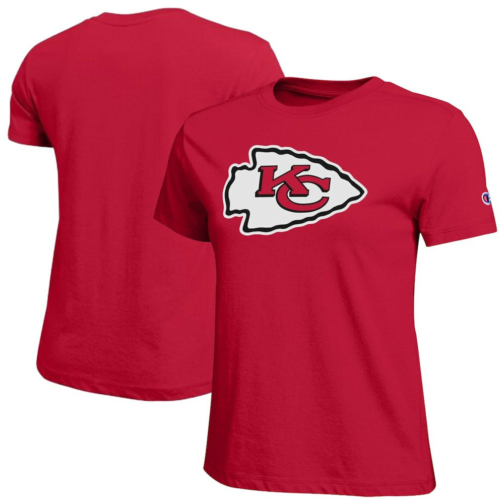 Kansas City Chiefs Champion Women's Logo T-Shirt - Red T-shirts