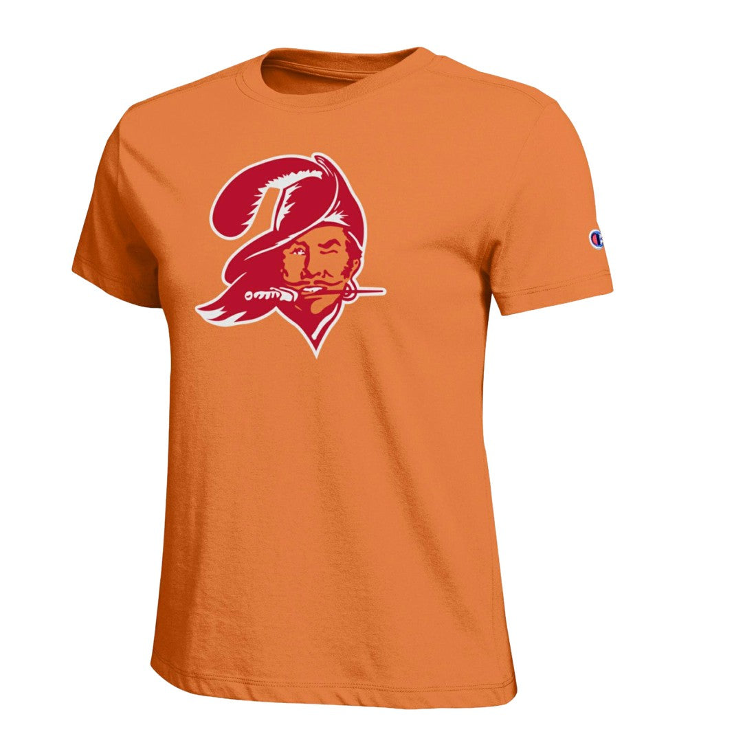 Tampa Bay Buccaneers Champion Women's Logo T-Shirt - Orange T-shirts