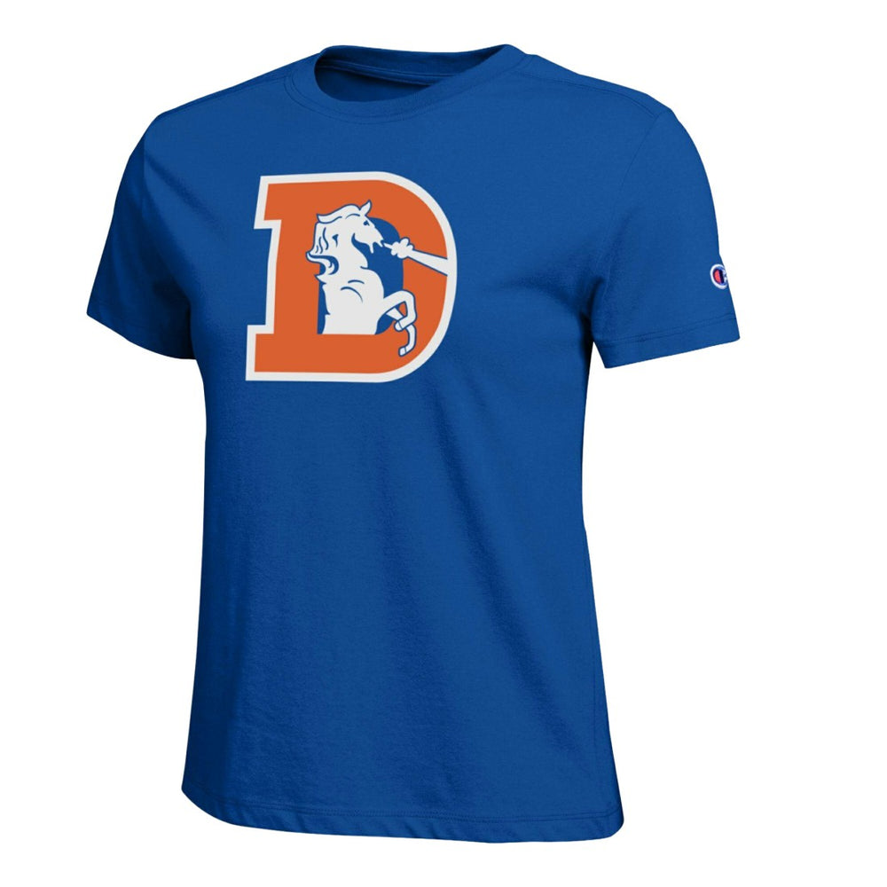 Denver Broncos Champion Women's Logo T-Shirt - Royal T-shirts