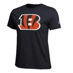 Cincinnati Bengals Champion Women's Logo T-Shirt - Black T-shirts