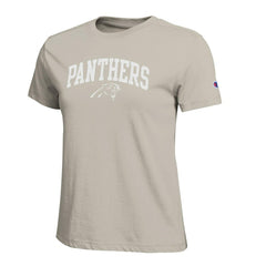 Carolina Panthers Champion Women's Cocoa Butter T-Shirt - Light Brown T-shirts
