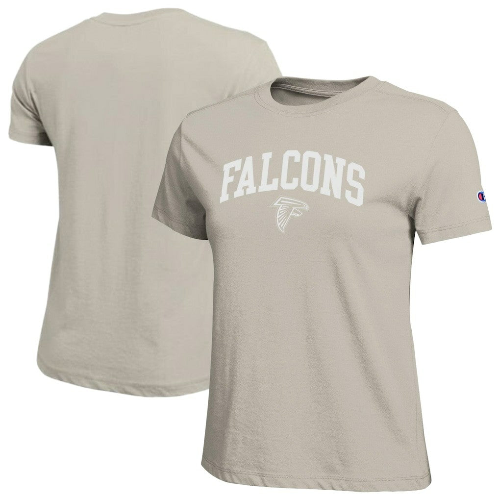 Atlanta Falcons Champion Women's Cocoa Butter T-Shirt - Light Brown T-shirts