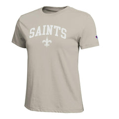 New Orleans Saints Champion Women's Cocoa Butter T-Shirt - Light Brown T-shirts
