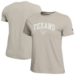 Houston Texans Champion Women's Cocoa Butter T-Shirt - Light Brown T-shirts