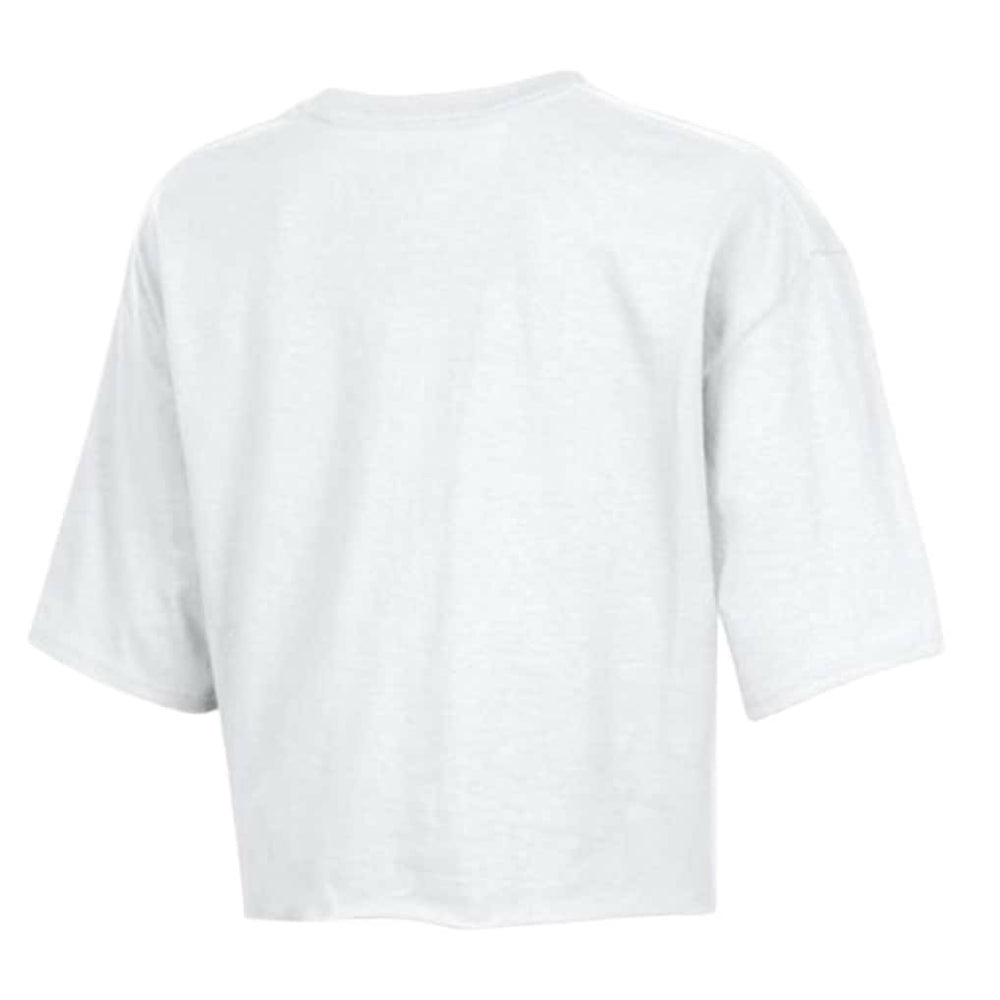 Miami Dolphins Champion Women's Boyfriend Cropped T-Shirt - White T-shirts