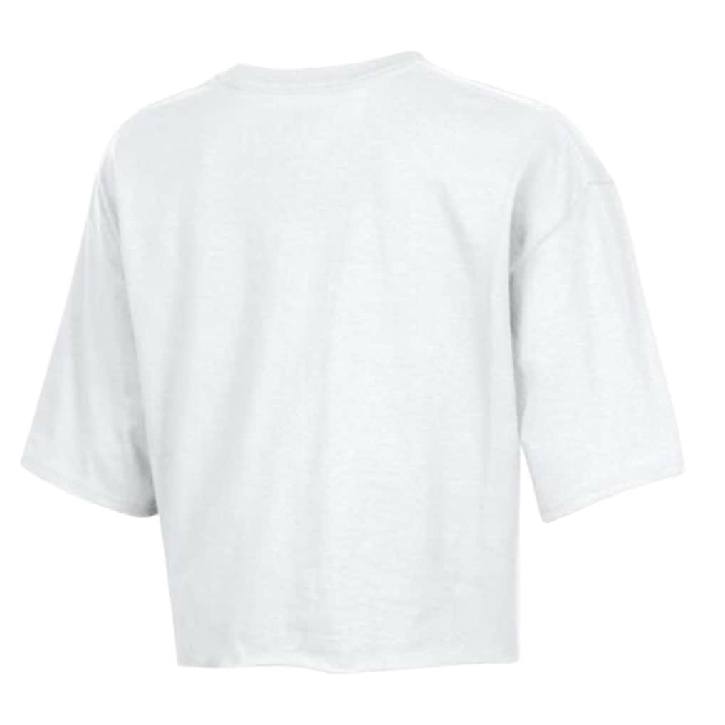 Houston Texans Champion Women's Boyfriend Cropped T-Shirt - White T-shirts