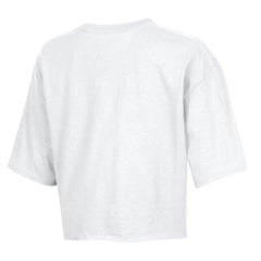 Green Bay Packers Champion Women's Boyfriend Cropped T-Shirt - White T-shirts