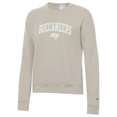 Tampa Bay Buccaneers Champion Women's Powerblend Cocoa Butter Fleece Sweatshirt - Light Brown Sweatshirts
