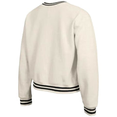 Miami Dolphins Champion Women's Reverse Weave Fleece Sweatshirt - Cream Sweatshirts