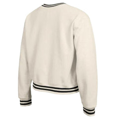 Tampa Bay Buccaneers Champion Women's Reverse Weave Fleece Sweatshirt - Cream Sweatshirts