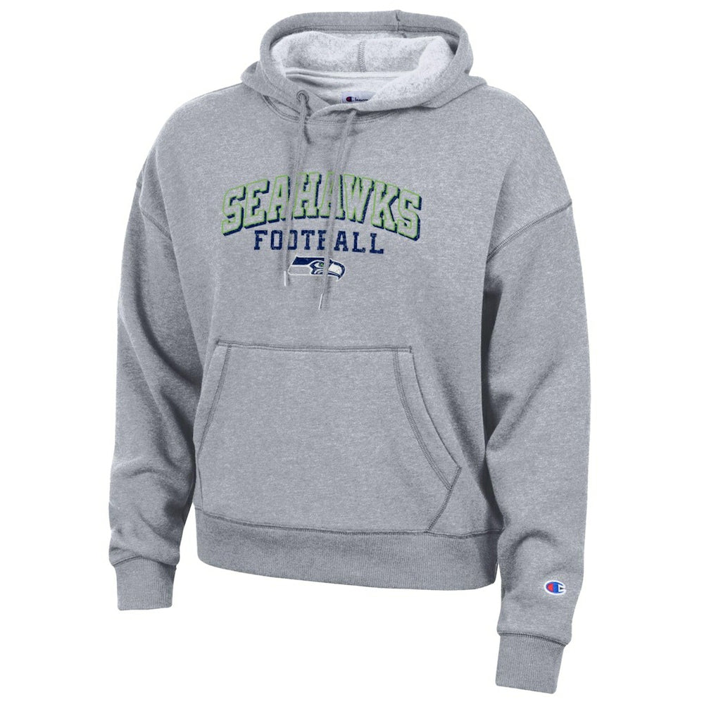 Seattle Seahawks Champion Women's Triumph Tri-Blend Hoodie - Gray Hoodies