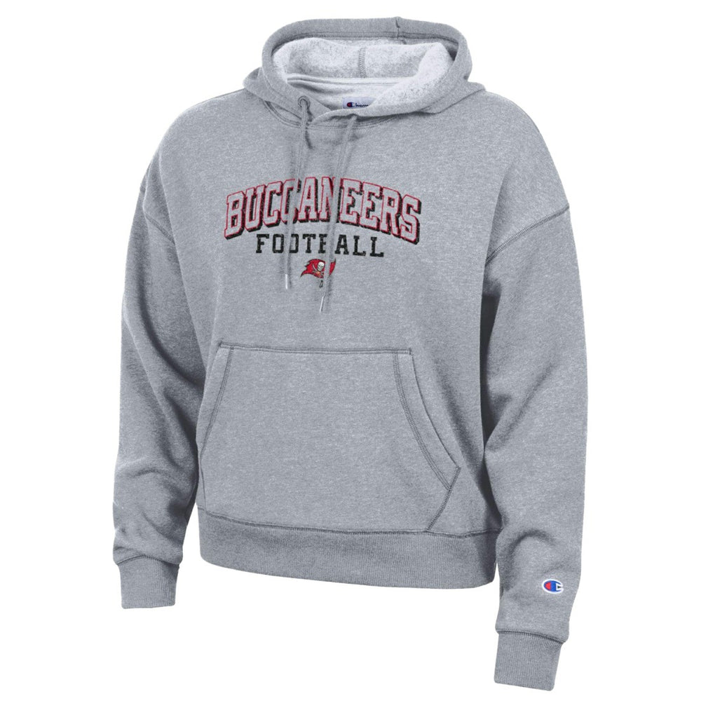 Tampa Bay Buccaneers Champion Women's Triumph Tri-Blend Hoodie - Gray Hoodies