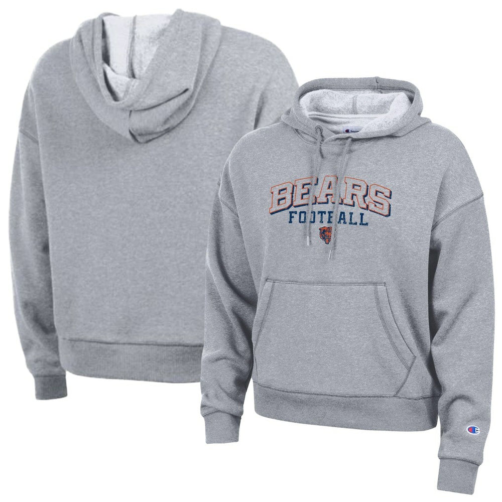 Chicago Bears Champion Women's Triumph Tri-Blend Hoodie - Gray Hoodies