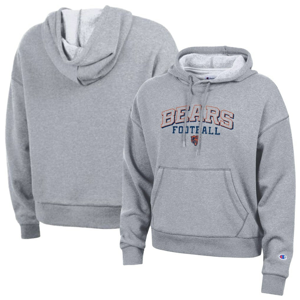 Chicago Bears Champion Women's Triumph Tri-Blend Hoodie - Gray Hoodies