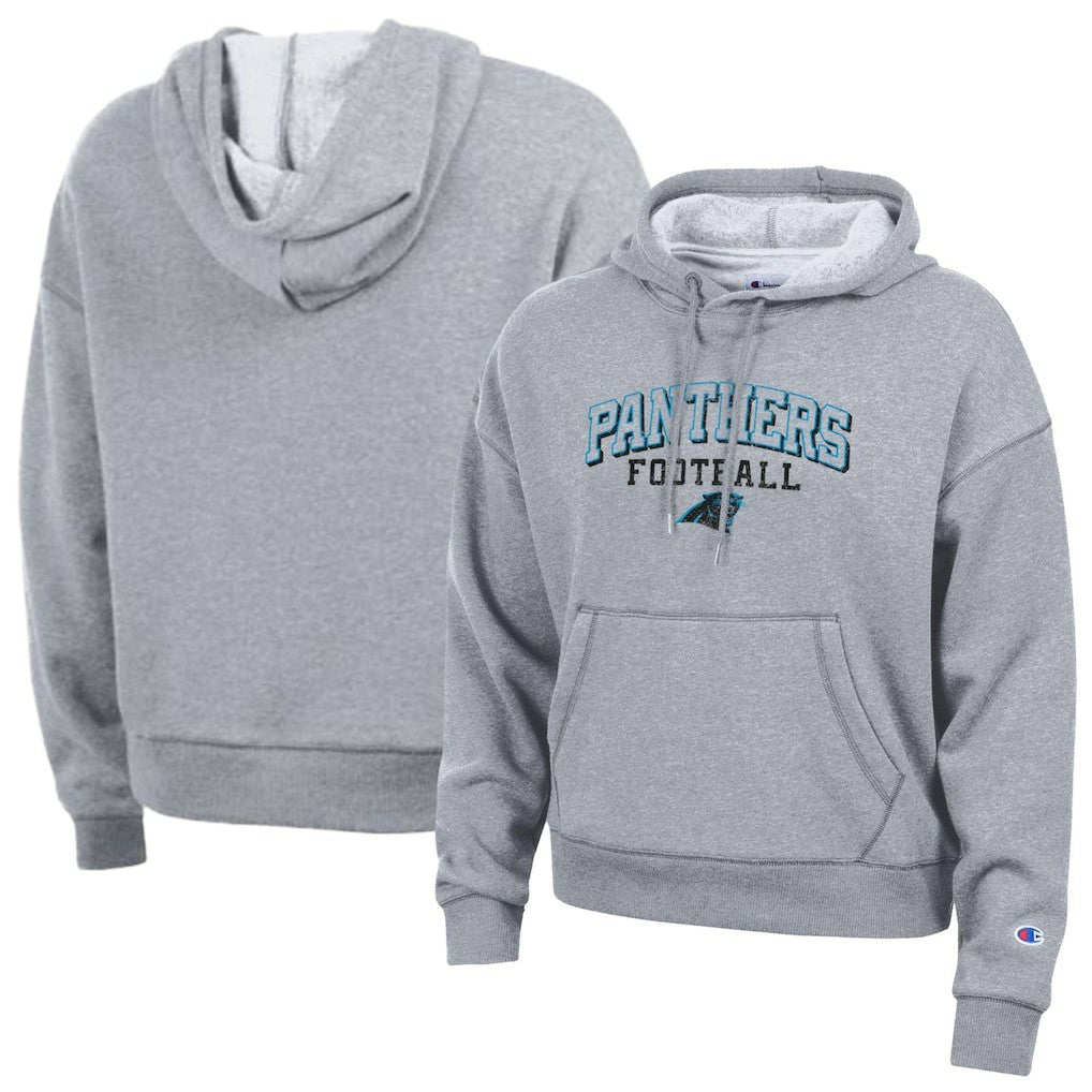 Carolina Panthers Champion Women's Triumph Tri-Blend Hoodie - Gray Hoodies