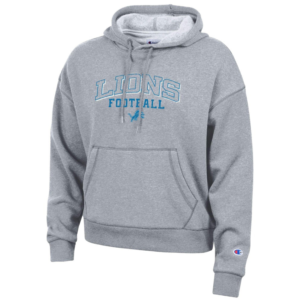 Detroit Lions Champion Women's Triumph Tri-Blend Hoodie - Gray Hoodies
