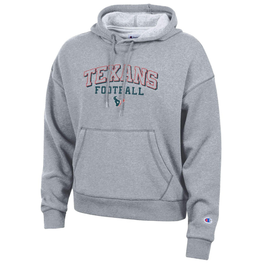 Houston Texans Champion Women's Triumph Tri-Blend Hoodie - Gray Hoodies