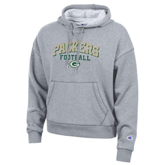 Green Bay Packers Champion Women's Triumph Tri-Blend Hoodie - Gray Hoodies