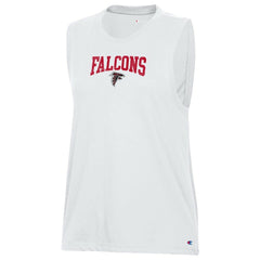 Atlanta Falcons Champion Women's Muscle Tank Top - White Tops