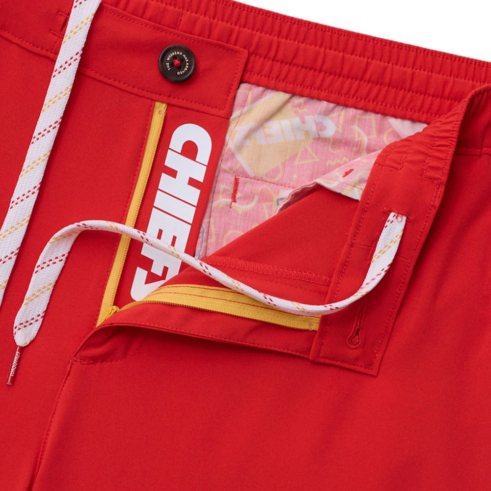 Kansas City Chiefs Chubbies Everywear Shorts - Red Shorts