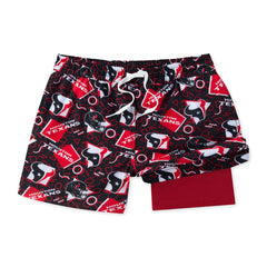 Houston Texans Chubbies Game Day Fit Classic Lined Swim Trunks - Navy