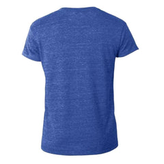 New York Giants Champion Women's Triumph Tri-Blend V-Neck T-Shirt - Royal T-shirts