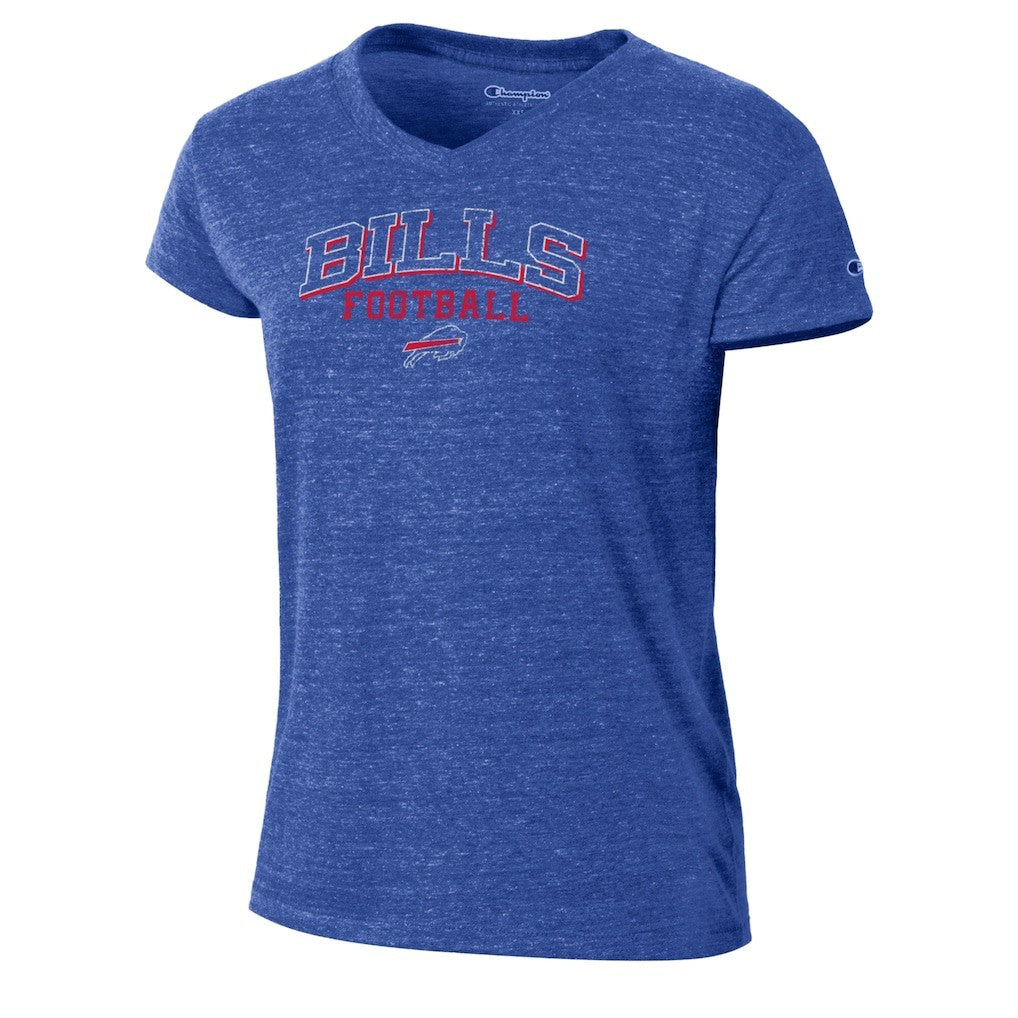 Buffalo Bills Champion Women's Triumph Tri-Blend V-Neck T-Shirt - Royal T-shirts
