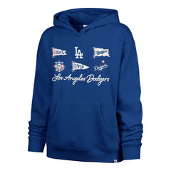 Los Angeles Dodgers '47 Women's Bow & Banners Naomi Hoodie - Royal Hoodies