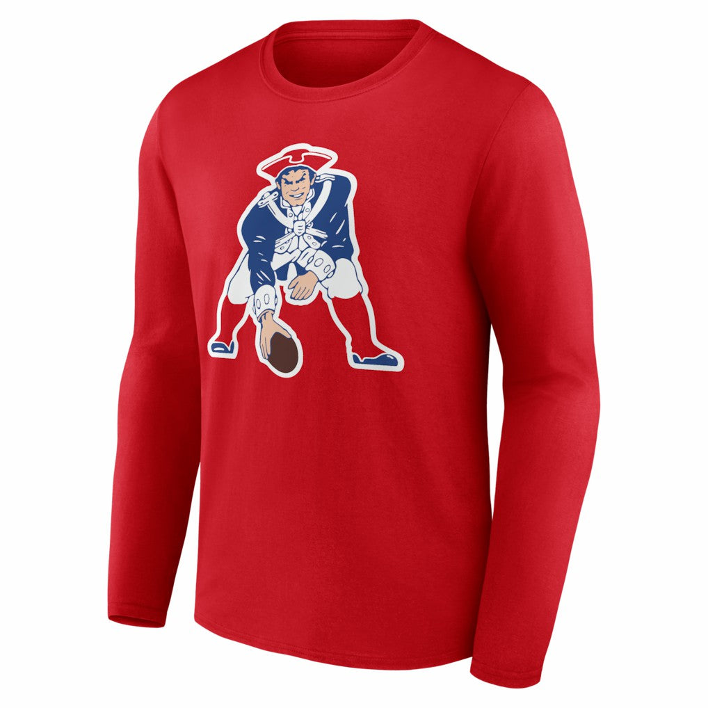 Drake Maye New England Patriots Nickname Long Sleeve T-Shirt - Red T-shirts