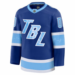 Tampa Bay Lightning Fanatics 2026 NHL Stadium Series Premium Custom Jersey - Blue | US 203707696