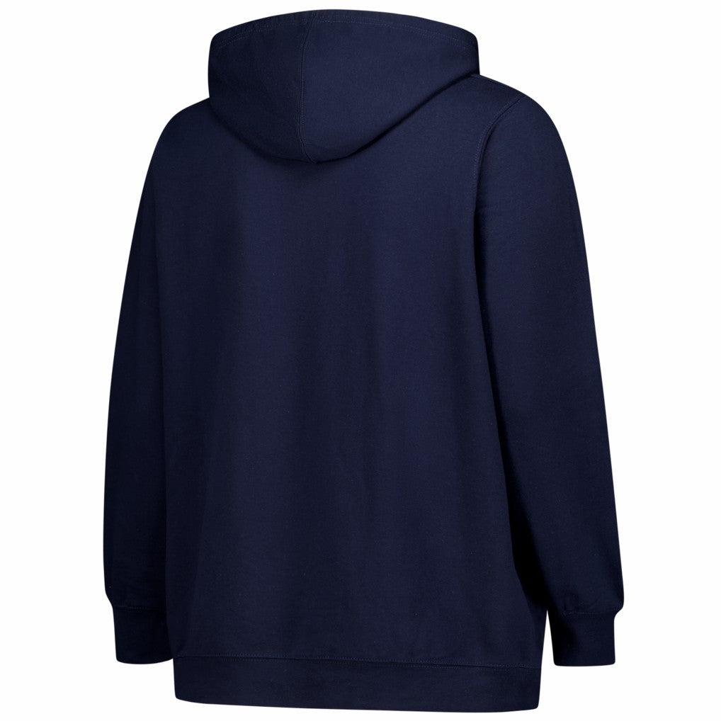 Denver Broncos Women's Plus Size Heart & Soul Notch Neck Hoodie - Navy Hoodies