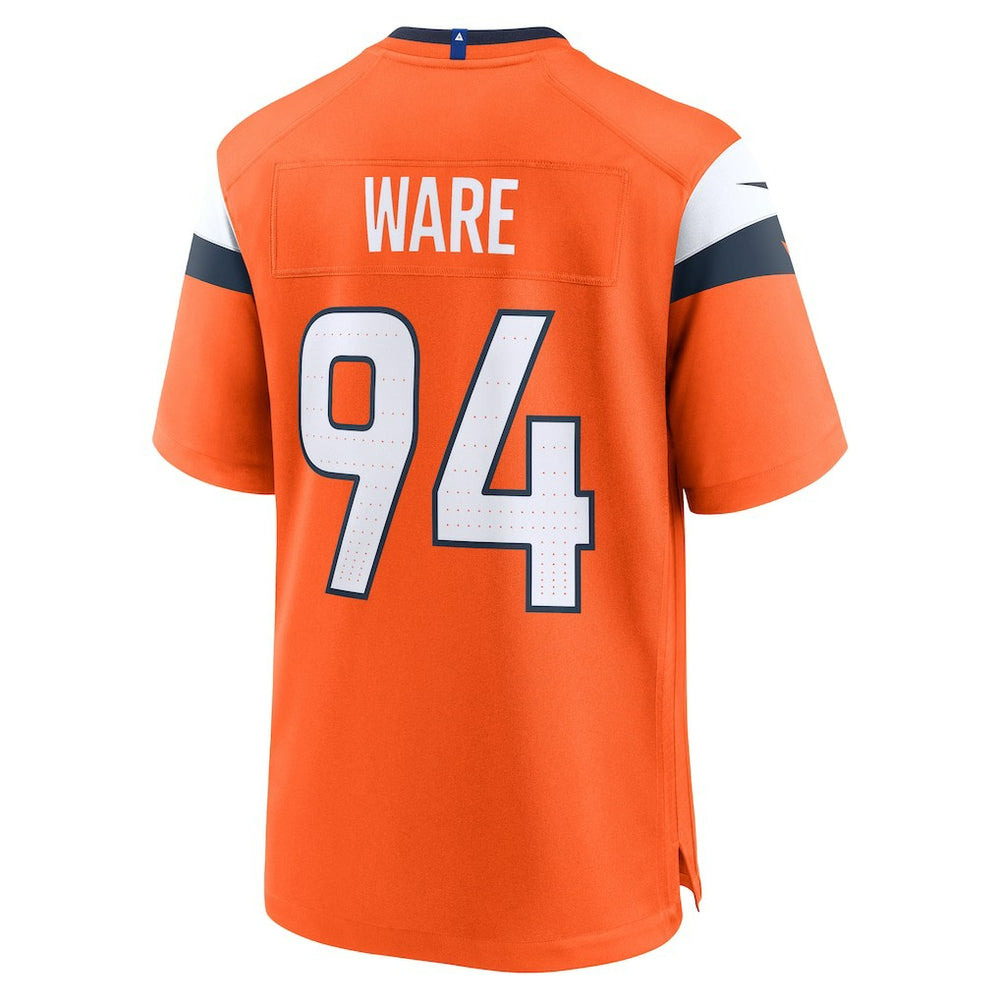 DeMarcus Ware Denver Broncos Team Retired Game Jersey - Orange Jerseys