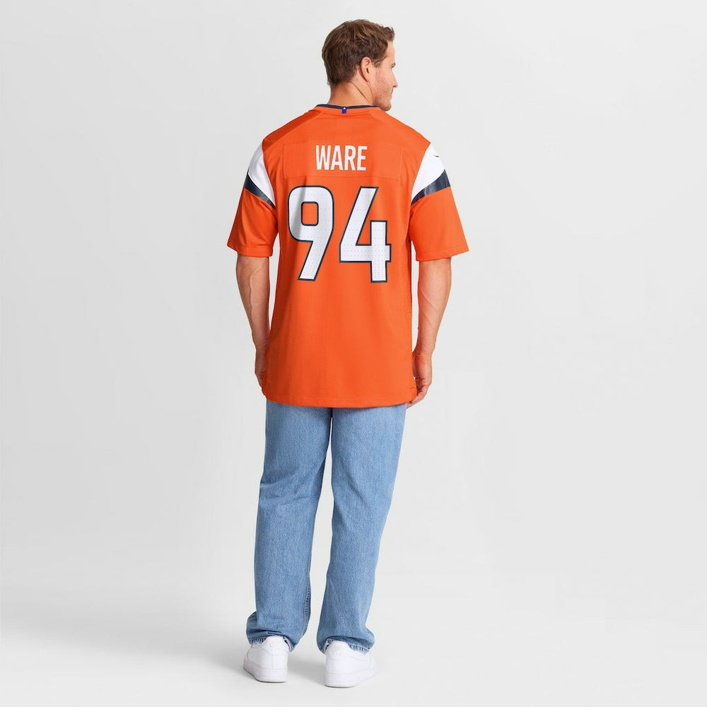 DeMarcus Ware Denver Broncos Team Retired Game Jersey - Orange Jerseys