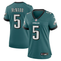 Donovan McNabb Philadelphia Eagles Women's Team Retired Game Jersey - Midnight Green Jerseys