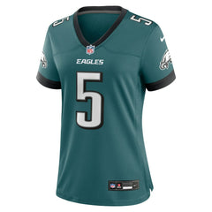 Donovan McNabb Philadelphia Eagles Women's Team Retired Game Jersey - Midnight Green Jerseys