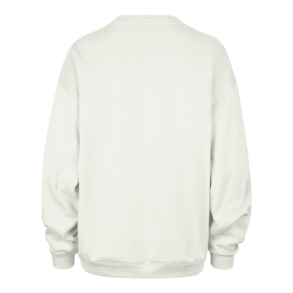 Chicago Bears '47 Women's Good. Better. Best. Imprint Oversized Sweatshirt - Cream Sweatshirts