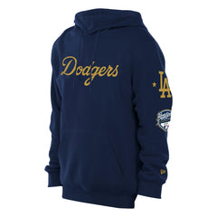 Los Angeles Dodgers New Era 2026 Gold Collection Logo Hoodie - Navy Hoodies
