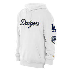 Los Angeles Dodgers New Era 2026 Gold Collection Logo Hoodie - White Hoodies