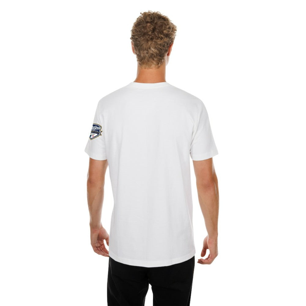 Los Angeles Dodgers New Era 2026 Gold Collection Logo & Patch T-Shirt - White T-shirts