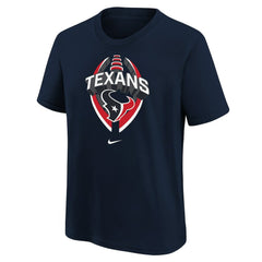Houston Texans Youth Icon Legend T-Shirt - Navy T-shirts
