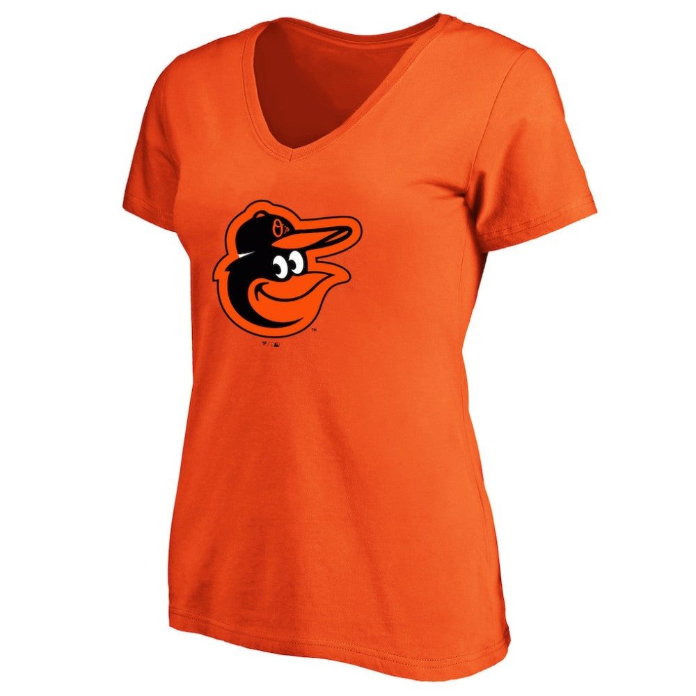 Pete Alonso Baltimore Orioles Profile Women's Plus Size Name & Number V-Neck T-Shirt - Orange T-shirts