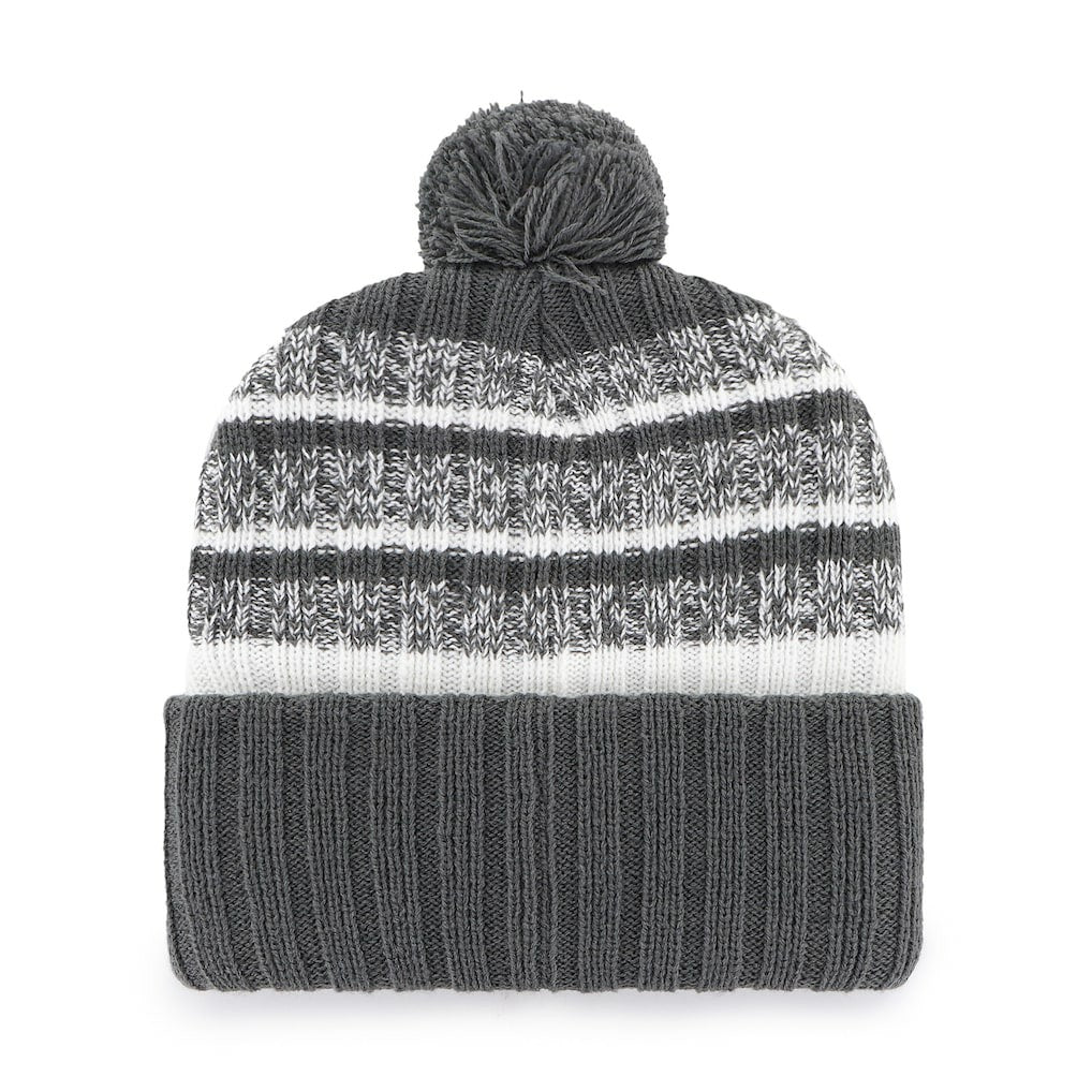 Chicago Bears '47 Tavern Cuffed Knit Hat with Pom - Charcoal Hats