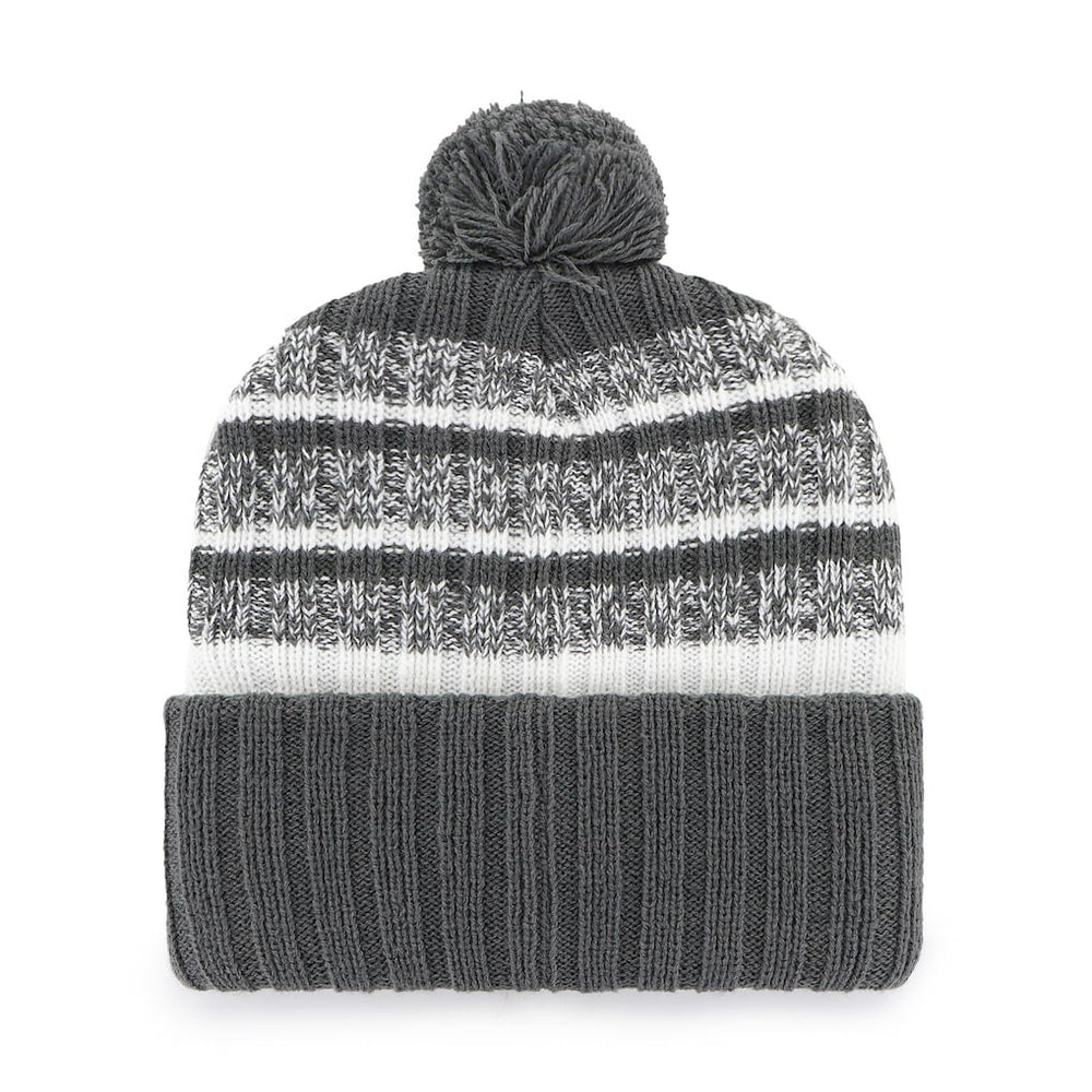 Chicago Bears '47 Tavern Cuffed Knit Hat with Pom - Charcoal Hats