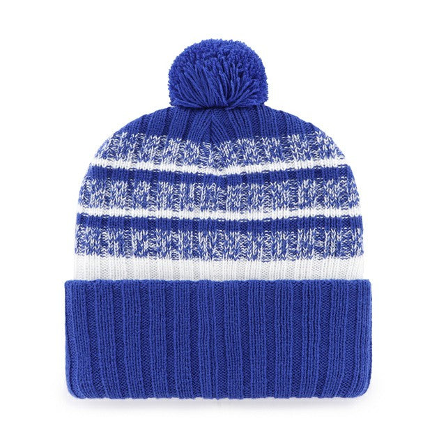 Denver Broncos '47 Tavern Cuffed Knit Hat with Pom - Royal Hats