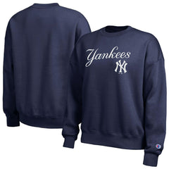 New York Yankees Champion Women's All-Star Sweatshirt - Athletic Navy Sweatshirts