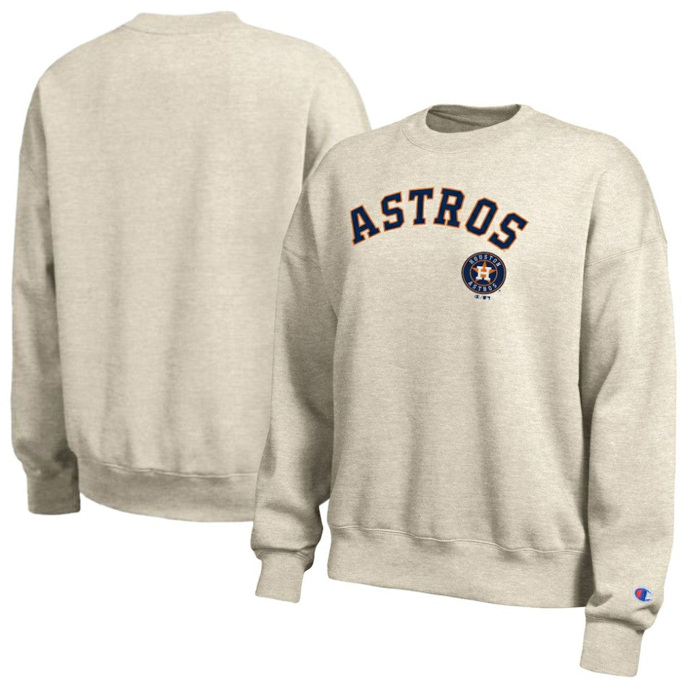 Houston Astros Champion Women's All-Star Sweatshirt - Oatmeal Sweatshirts