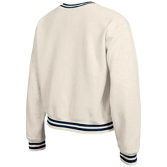 Los Angeles Dodgers Champion Women's Reverse Weave Sweatshirt - Cream Sweatshirts
