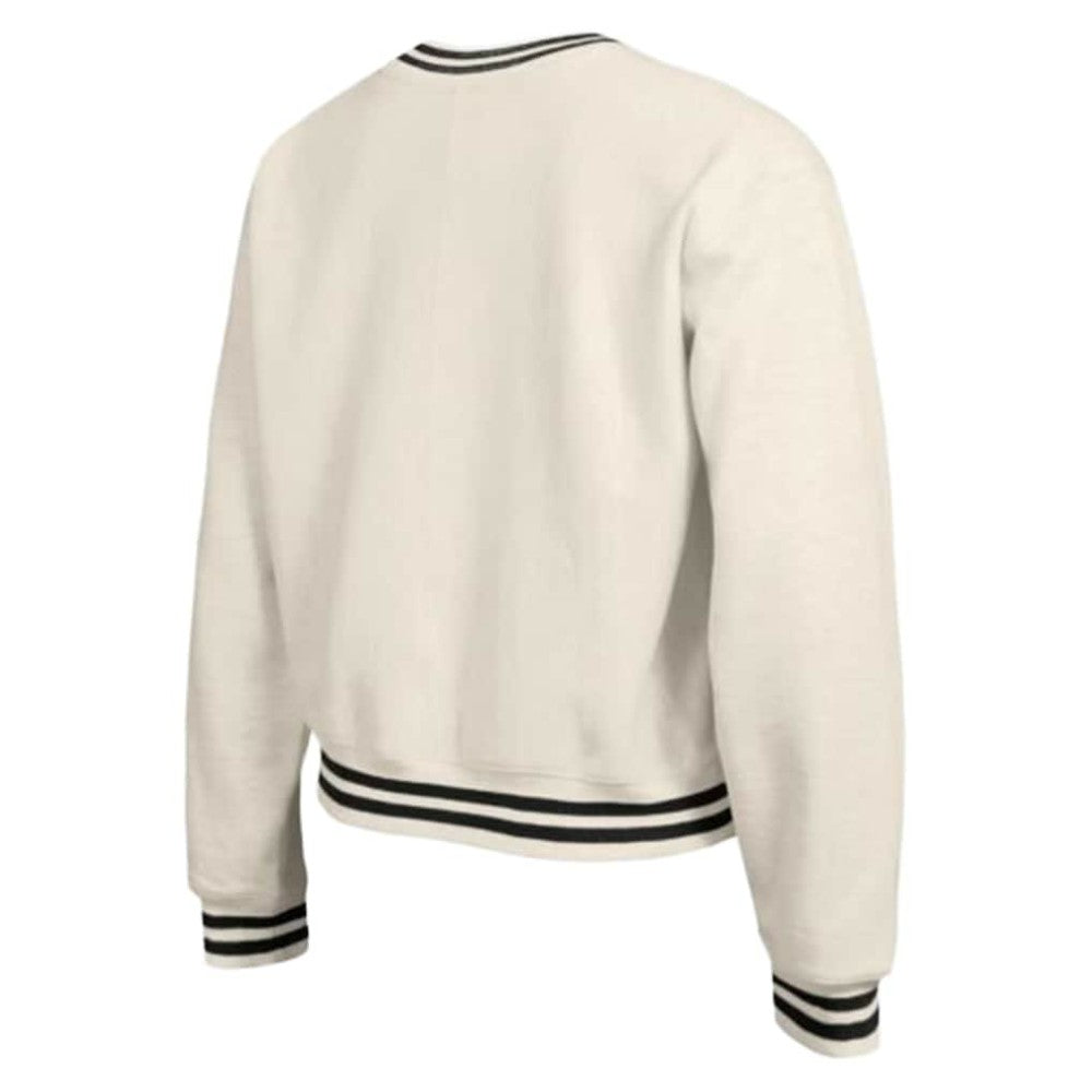 San Diego Padres Champion Women's Reverse Weave Sweatshirt - Cream Sweatshirts
